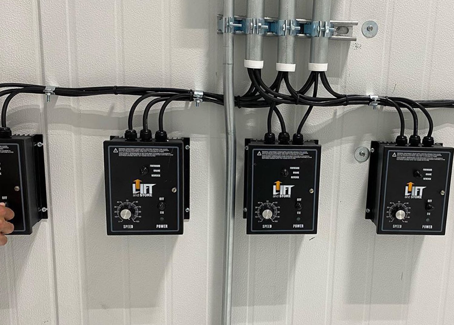 control panels used for automating operations in a cannabis cultivation business